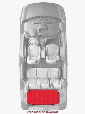 ЭВА коврики «Queen Lux» багажник для Toyota Cavalier